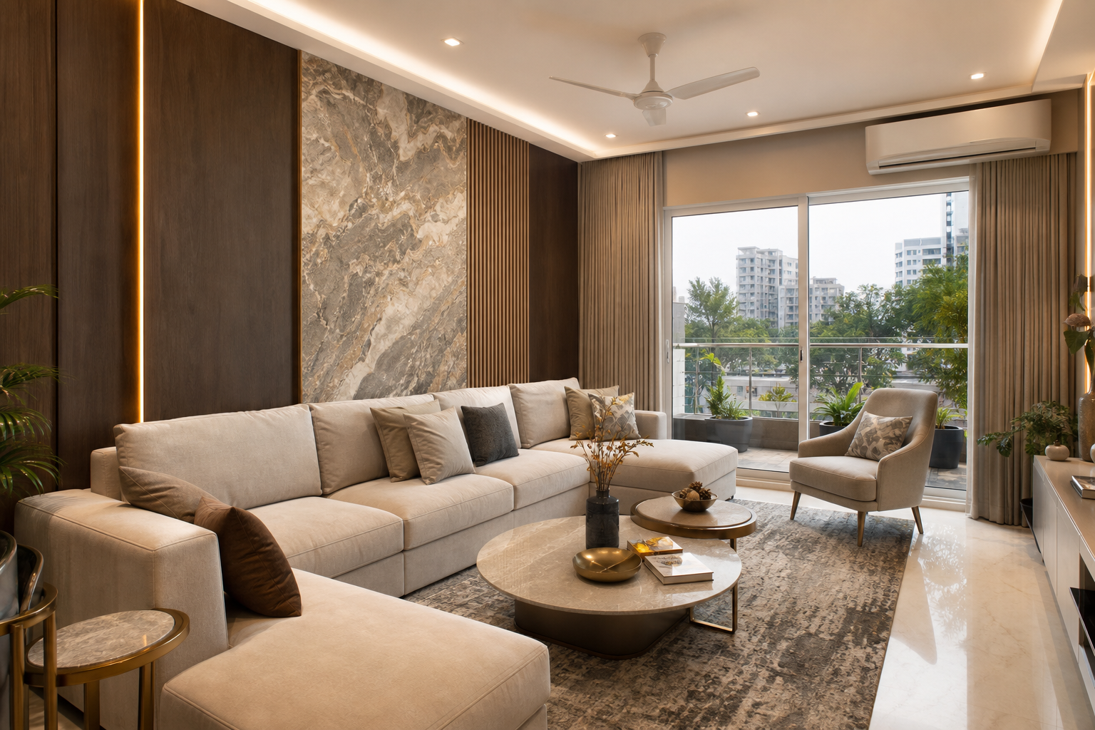 Pebblewood premium residential interior living space